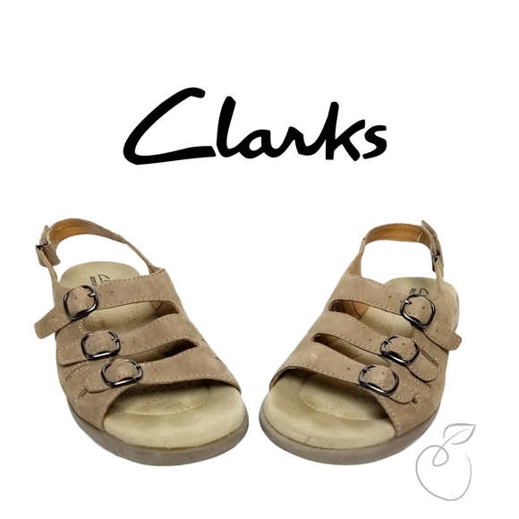 Brown Saylie Quartz Comfort Sandal Clarks Saylie Quartz Sandals - Main Image